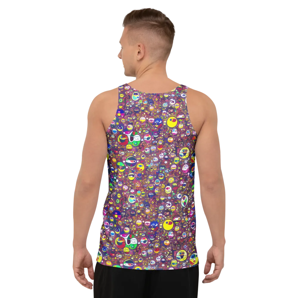 Eyes of Enchantment on Men's Tank Top — Back