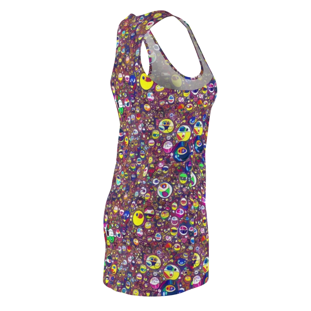 Eyes of Enchantment on Racerback Dress — Back Side