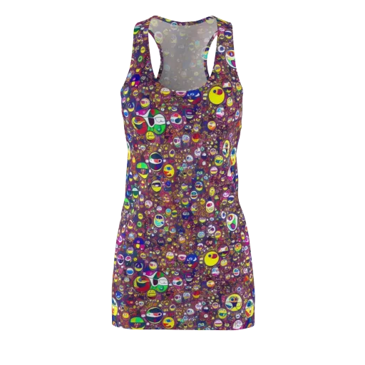Eyes of Enchantment on a Racerback Dress