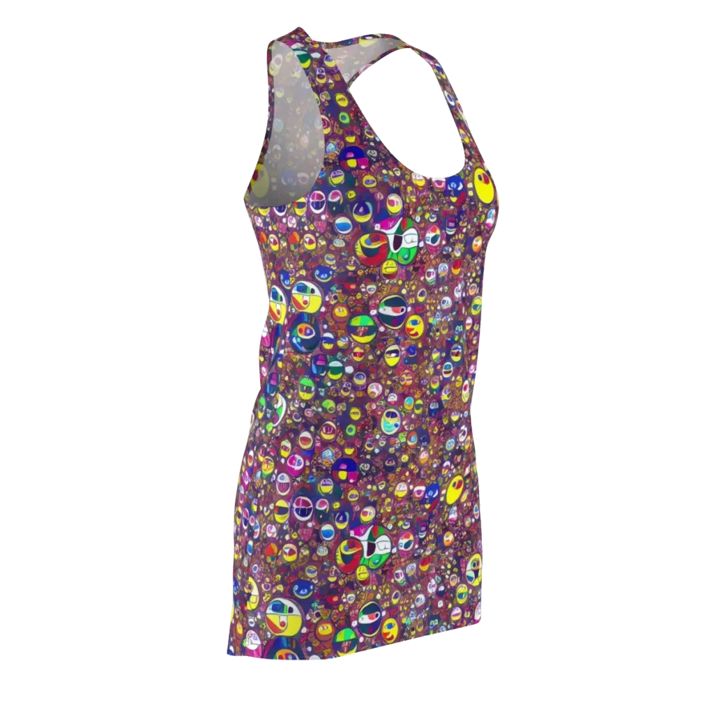 Eyes of Enchantment on Racerback Dress — Front Side