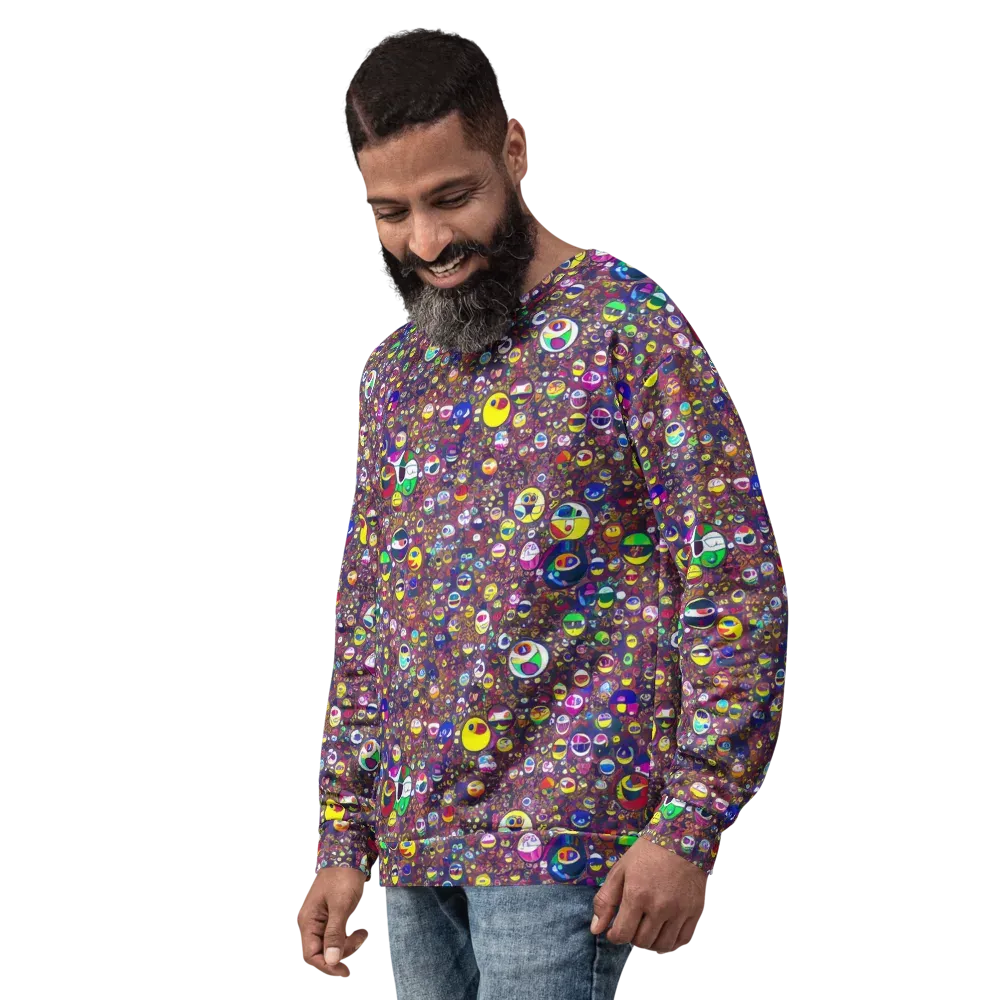 Eyes of Enchantment on Sweatshirt — Left Front