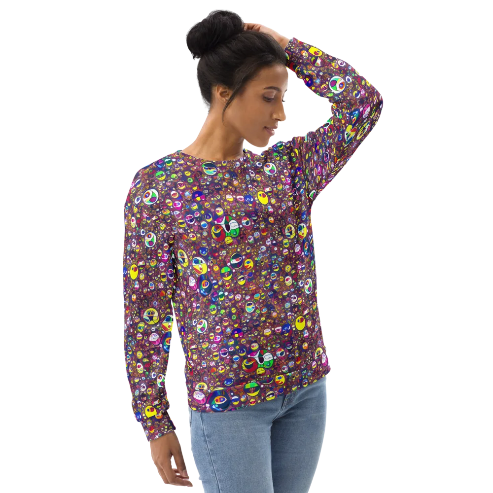 Eyes of Enchantment on Sweatshirt — Right Front