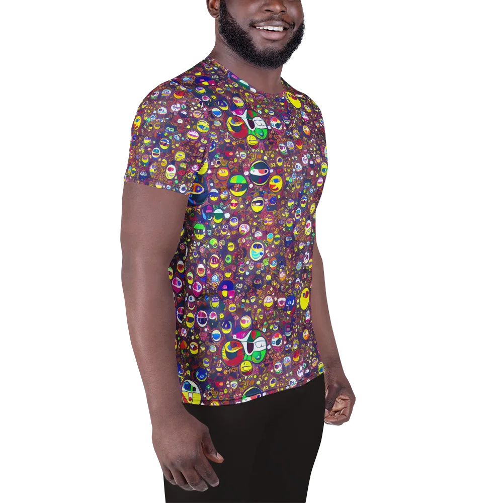 Eyes of Enchantment on Men's Athletic T-Shirt — Right