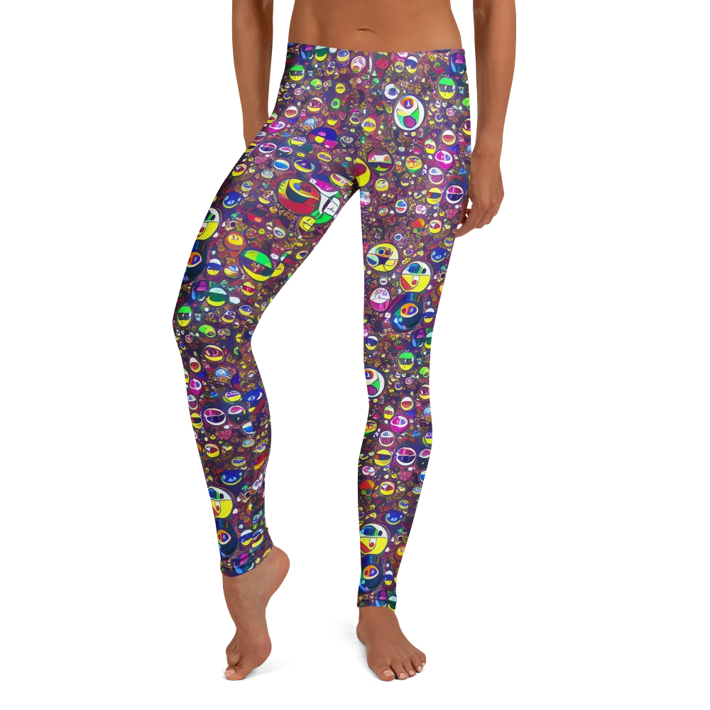 Eyes of Enchantment on Leggings — Front