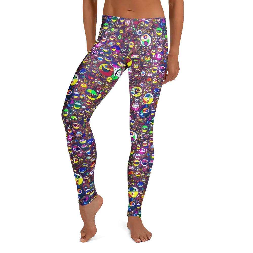 Eyes of Enchantment on Leggings — Front