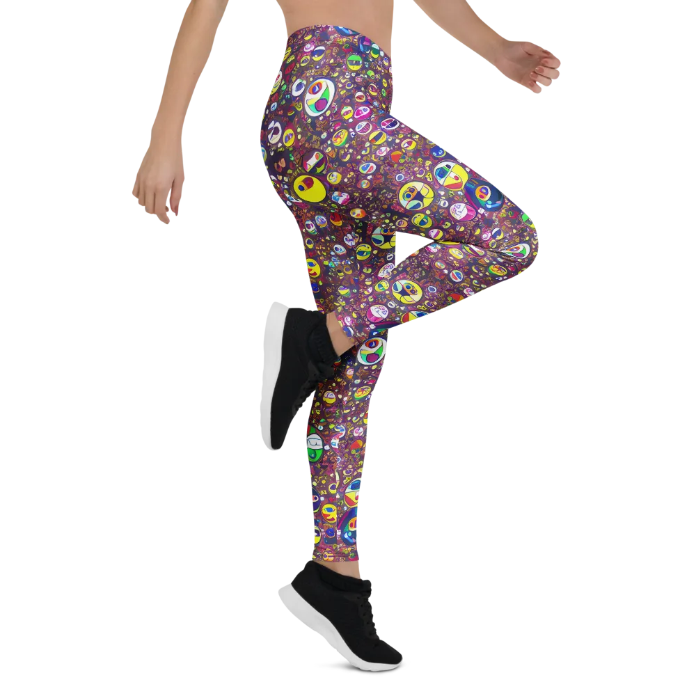 Eyes of Enchantment on Leggings — Right