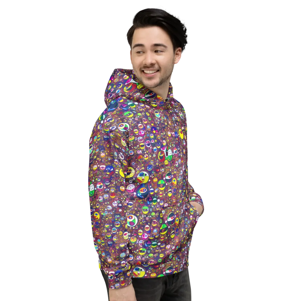 Eyes of Enchantment on Hoodie — Right