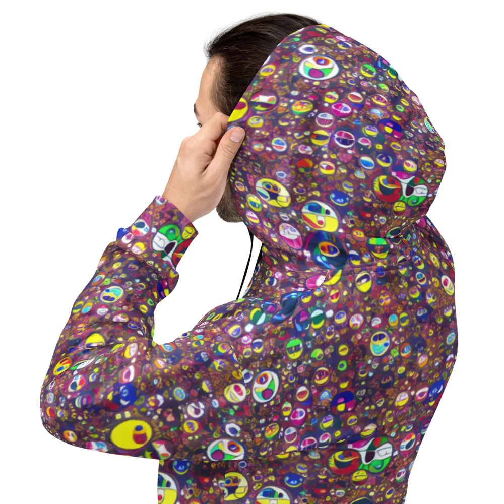 Eyes of Enchantment on Hoodie — Back