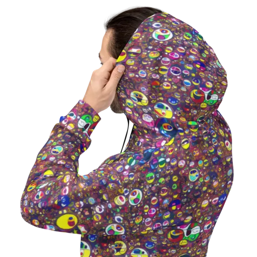 Eyes of Enchantment on a Hoodie