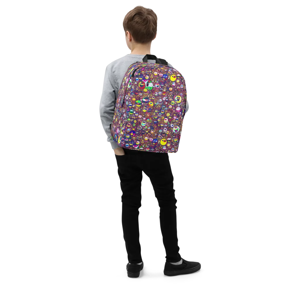 Eyes of Enchantment on Minimalist Backpack — Right Front
