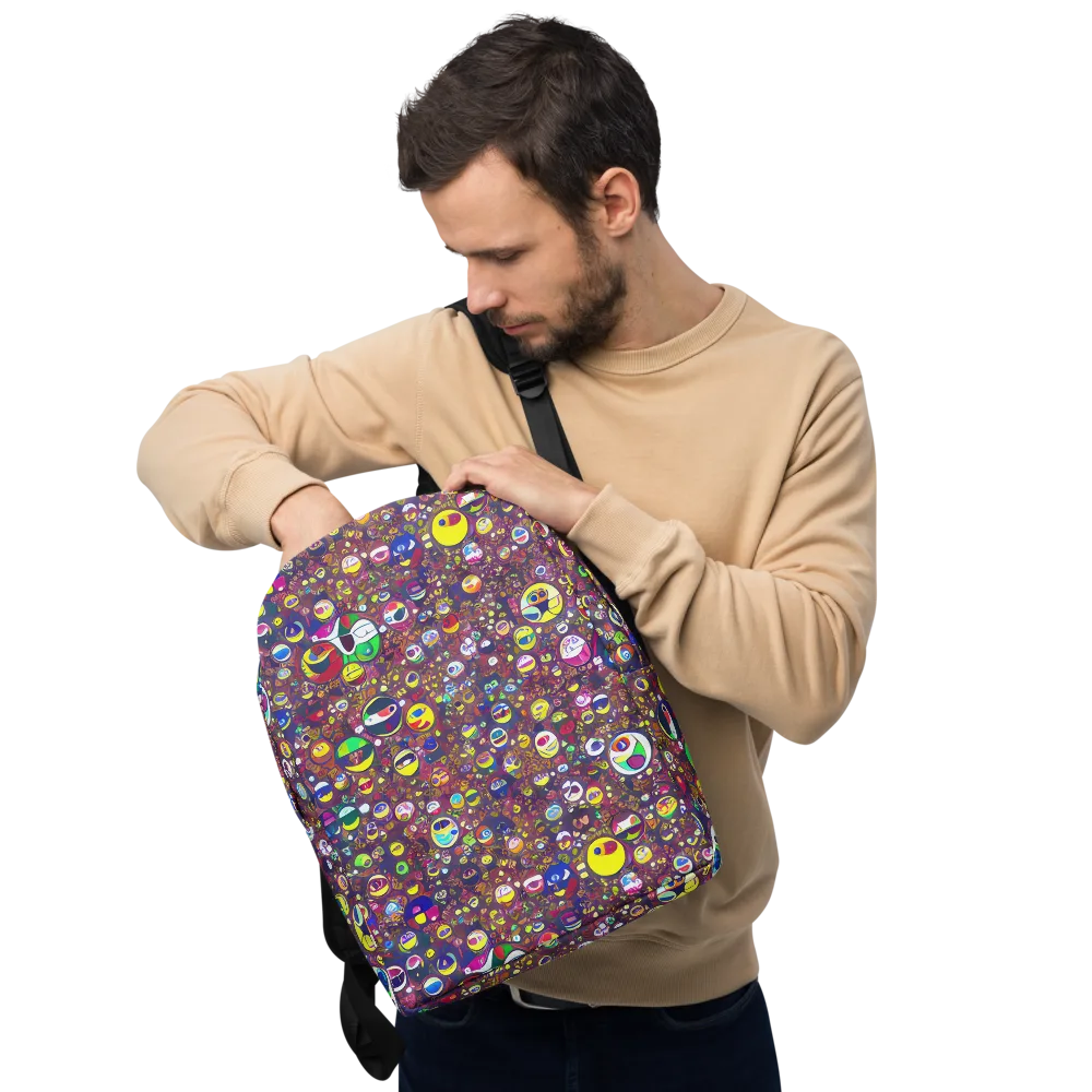 Eyes of Enchantment on Minimalist Backpack — Front