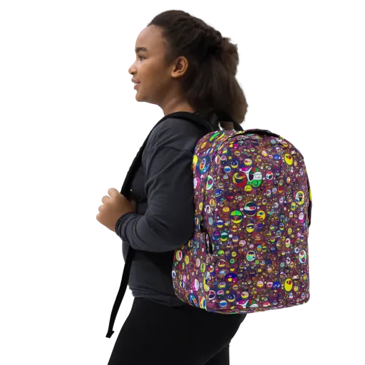 Eyes of Enchantment on a Minimalist Backpack