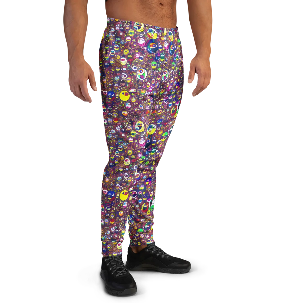 Eyes of Enchantment on Men's Joggers — Right