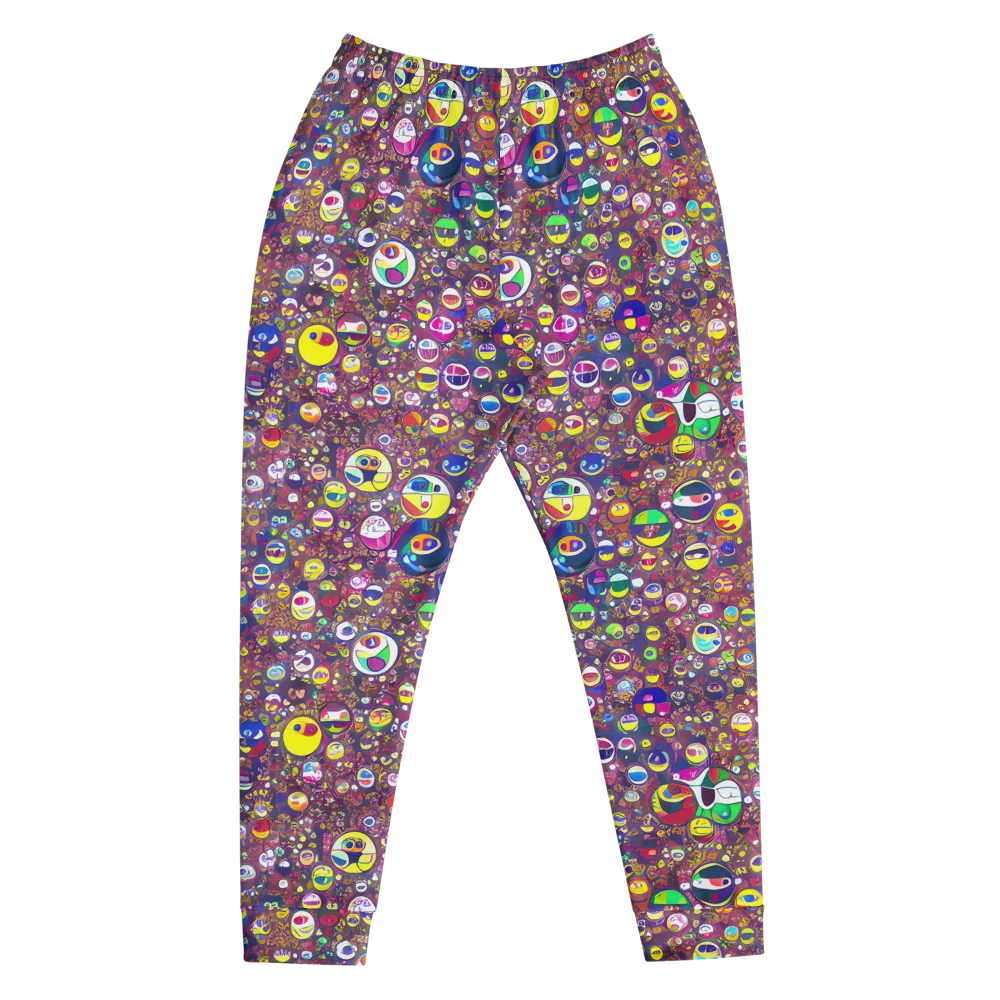 Eyes of Enchantment on Men's Joggers — Front