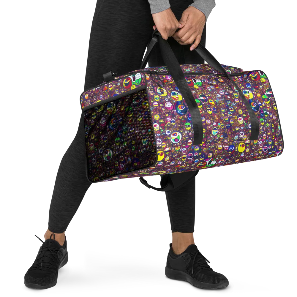 Eyes of Enchantment on Duffle Bag — Right Front