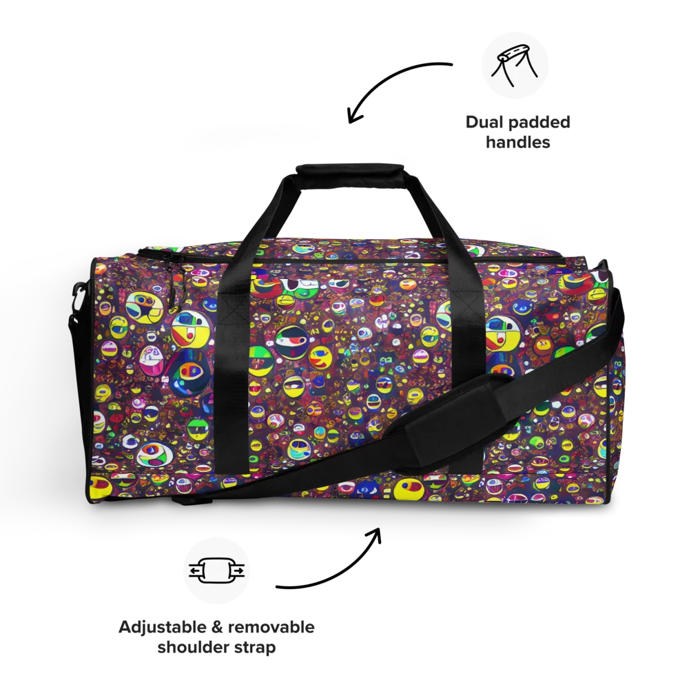 Eyes of Enchantment on Duffle Bag — Front