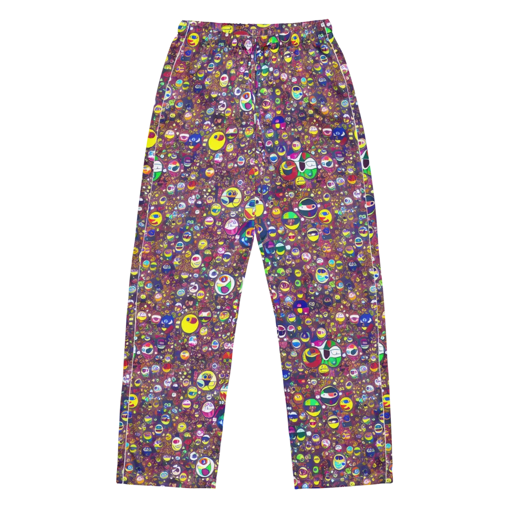 Eyes of Enchantment on Women's Pajama Pants — Front