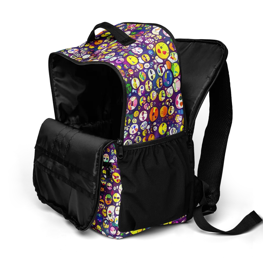 Mosaic Moods on Utility Backpack — Product details 2