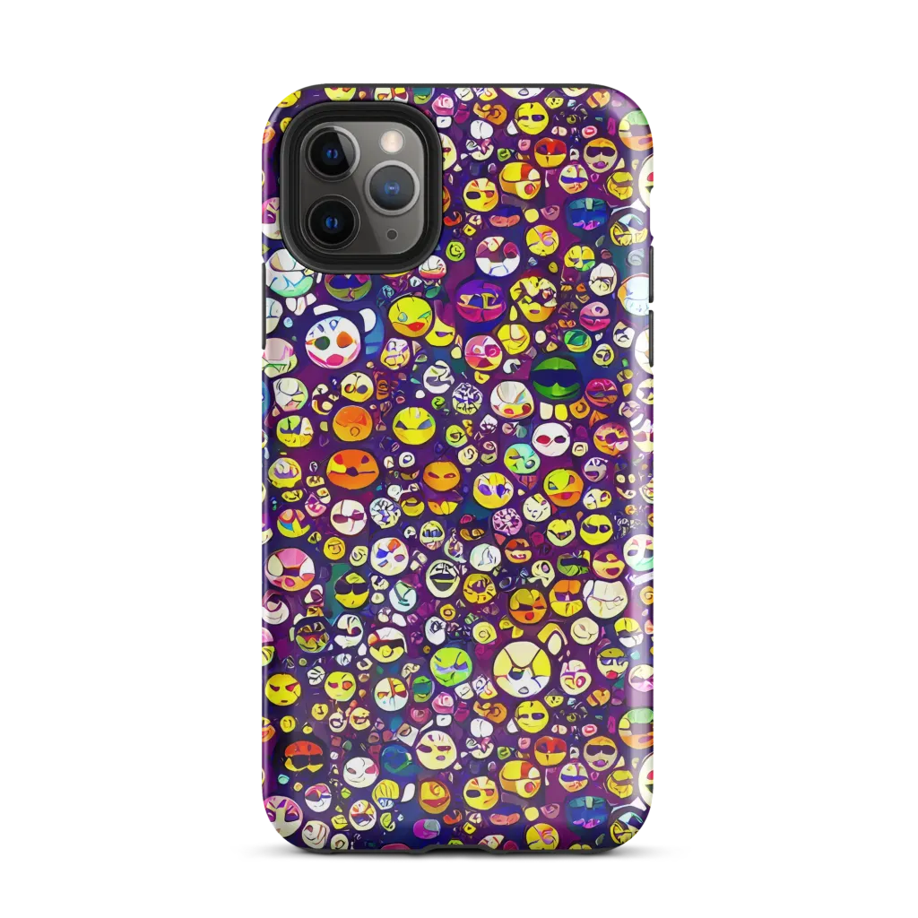 Mosaic Moods on Tough Case for iPhone® — Front