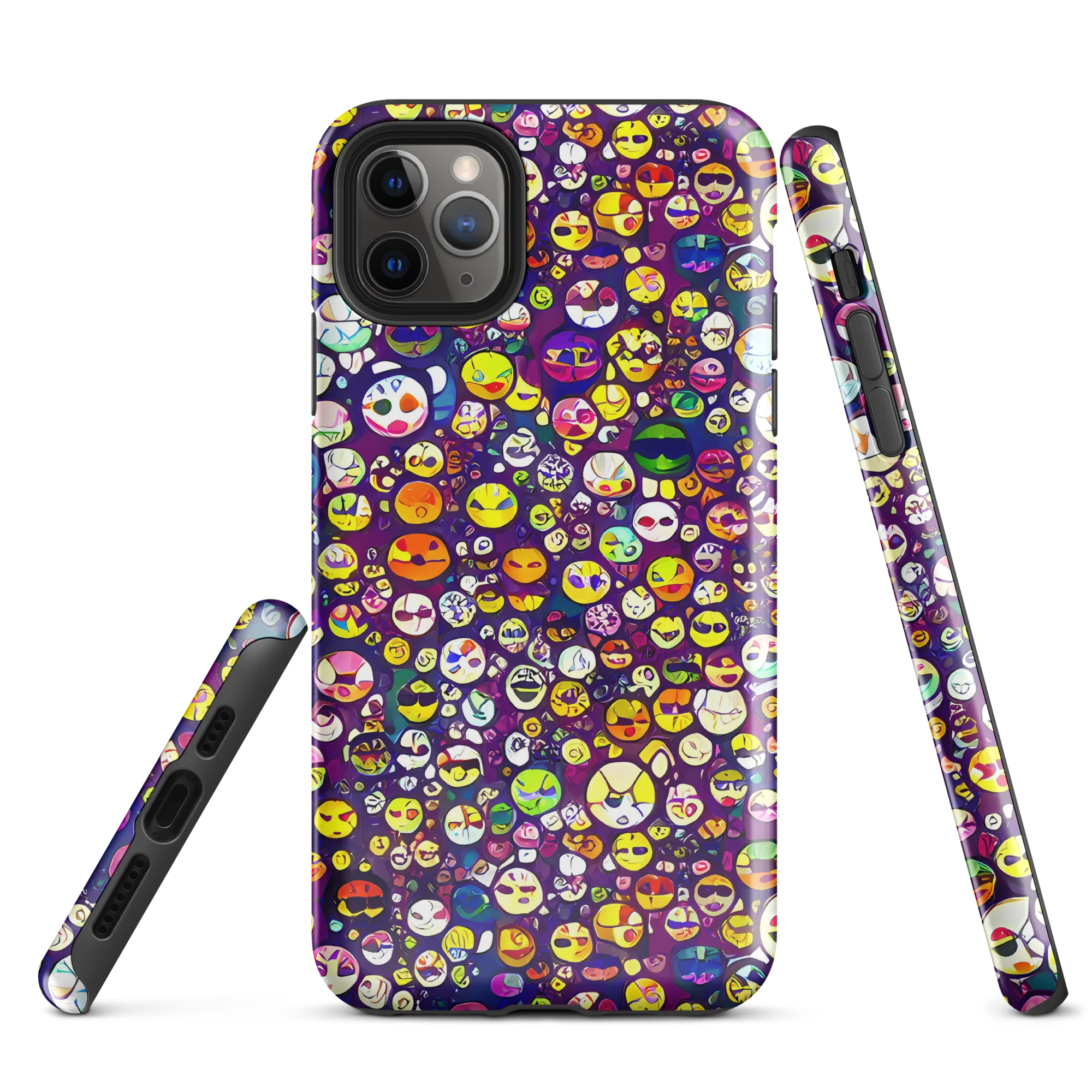 Mosaic Moods on Tough Case for iPhone® — Front