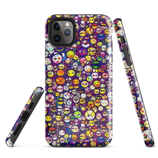 Mosaic Moods on a Tough Case for iPhone®