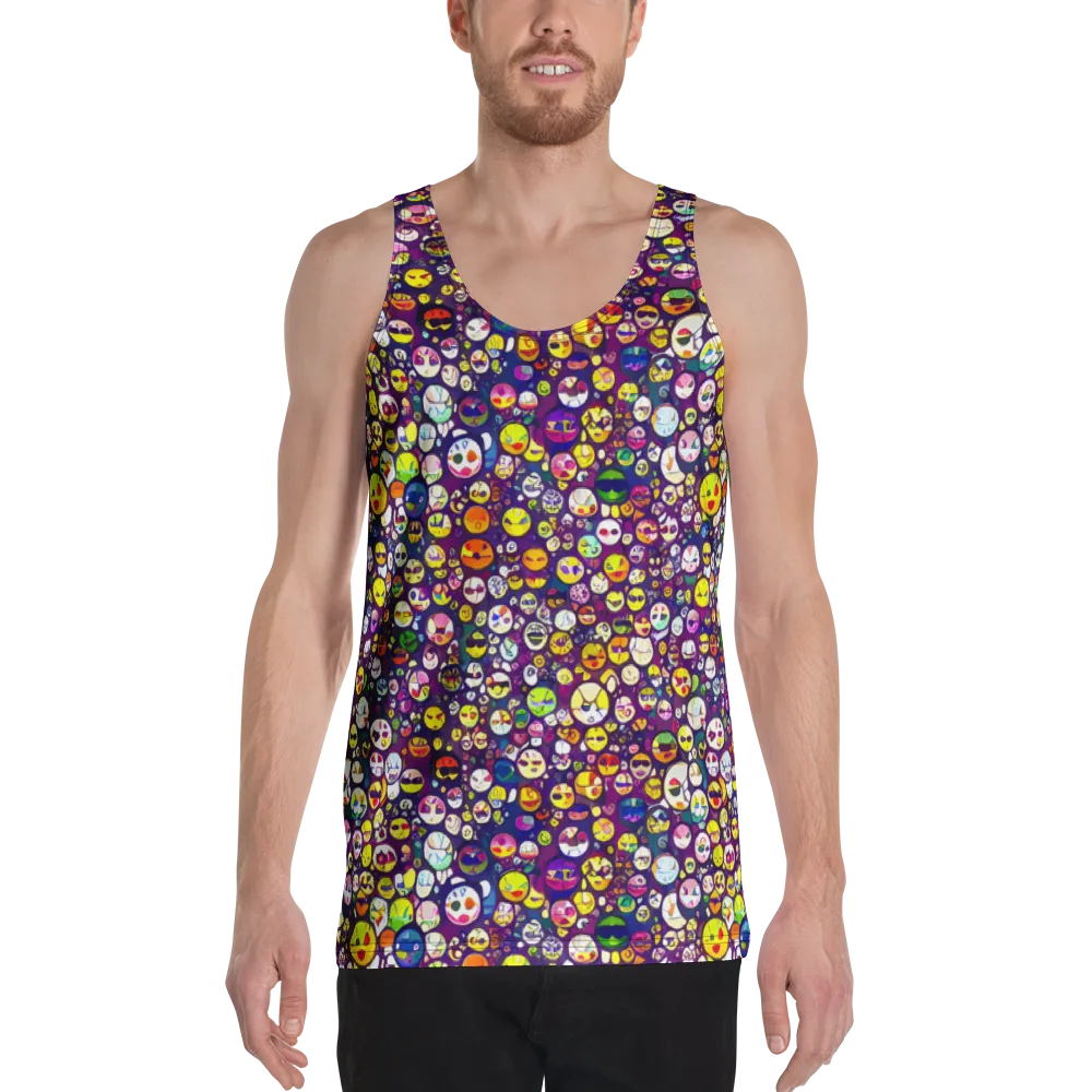 Mosaic Moods on Men's Tank Top — Front