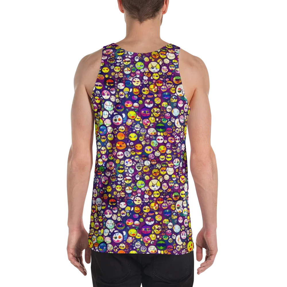 Mosaic Moods on Men's Tank Top — Back