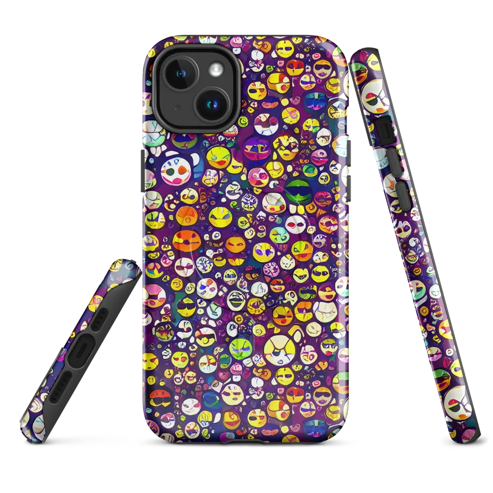 Mosaic Moods on MagSafe Tough Case for iPhone® — Front