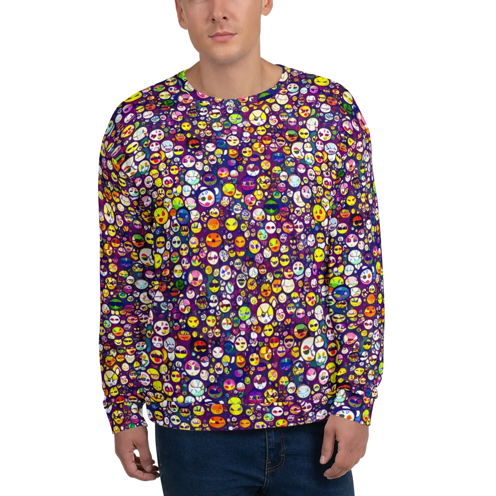 Mosaic Moods on Sweatshirt — Front