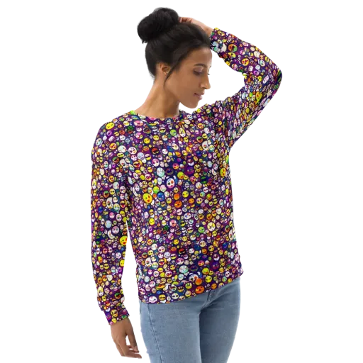 Mosaic Moods on a Sweatshirt