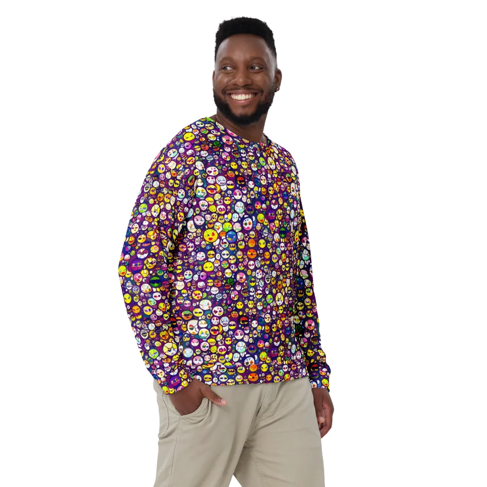 Mosaic Moods on Sweatshirt — Front