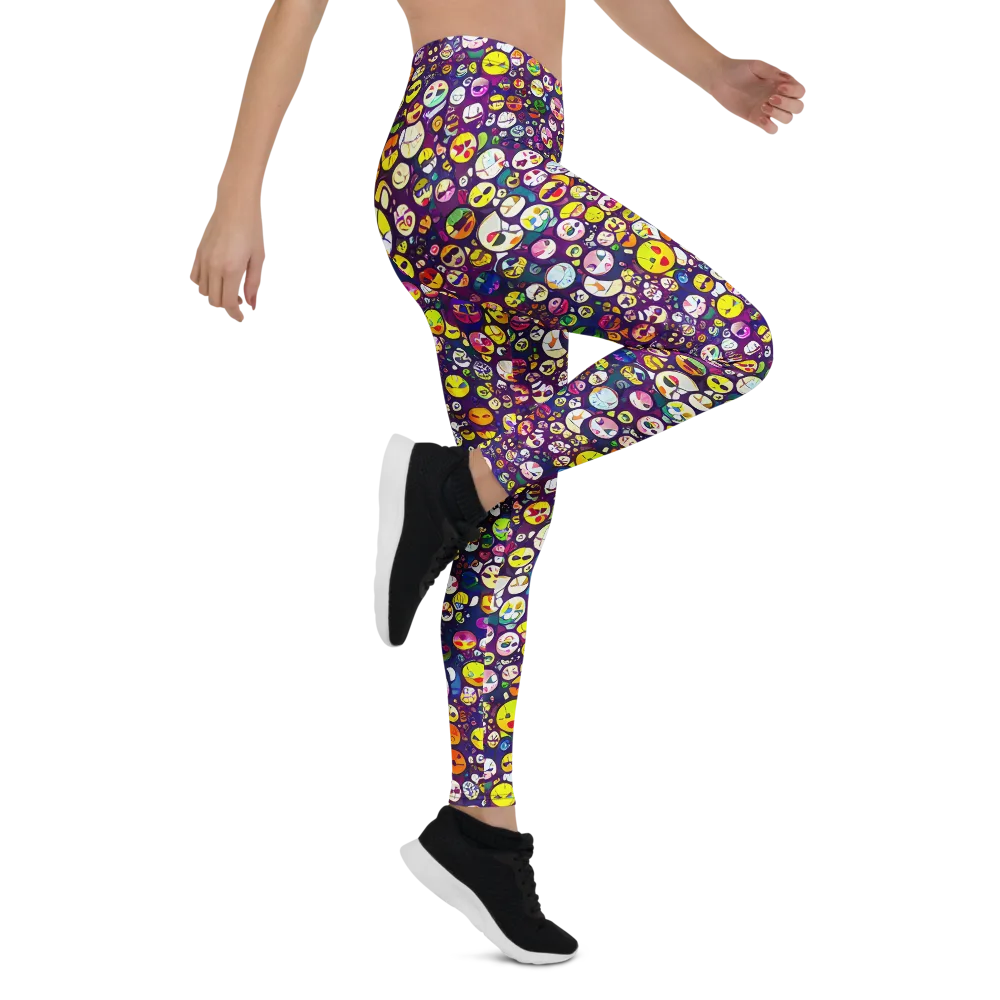 Mosaic Moods on Leggings — Right