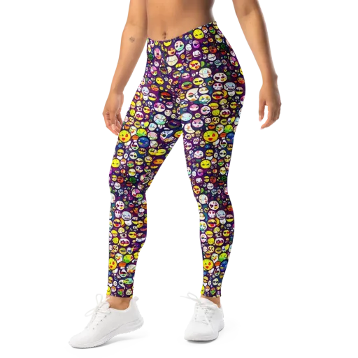 Mosaic Moods on a Leggings