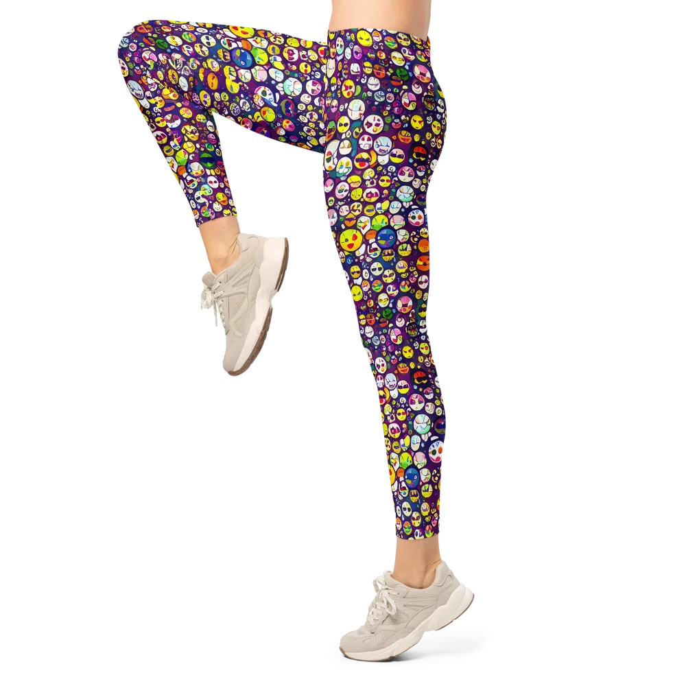 Mosaic Moods on Leggings — Left