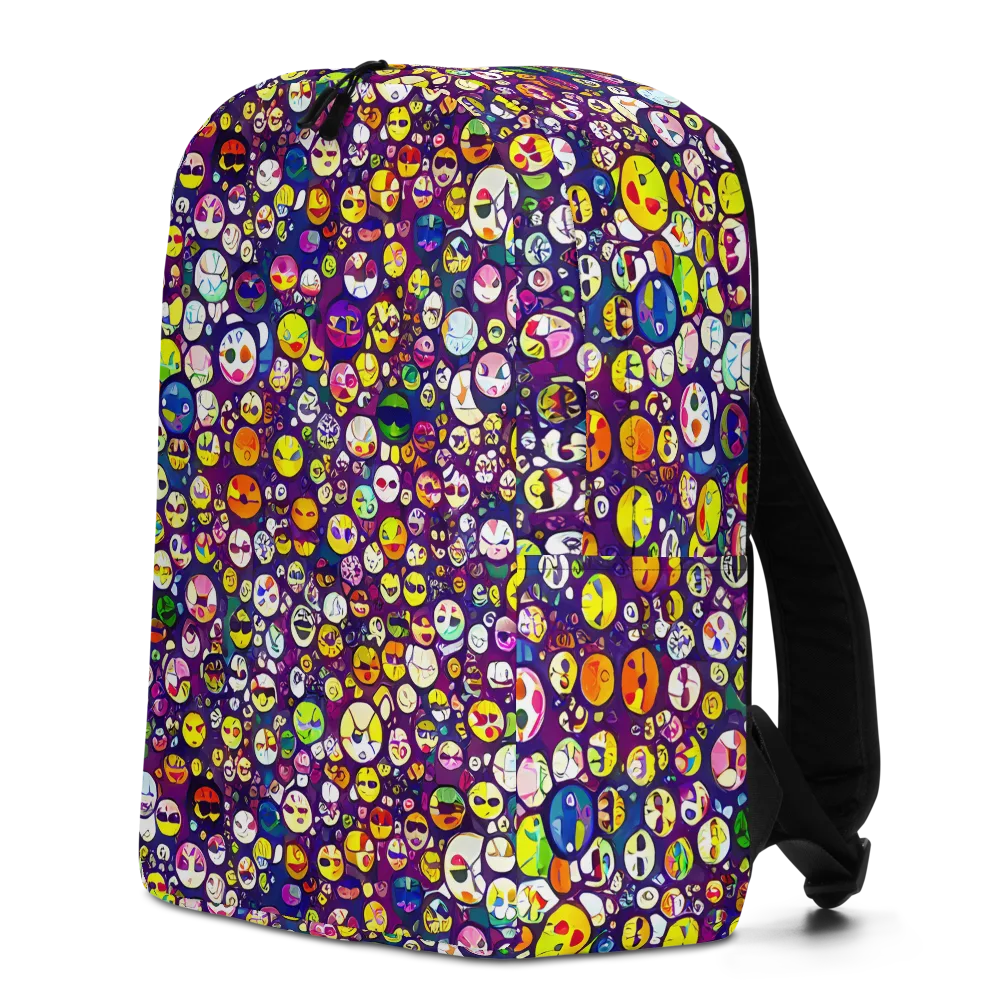 Mosaic Moods on Minimalist Backpack — Left