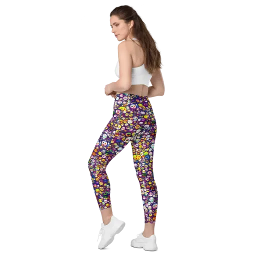 Mosaic Moods on a Leggings with Pockets