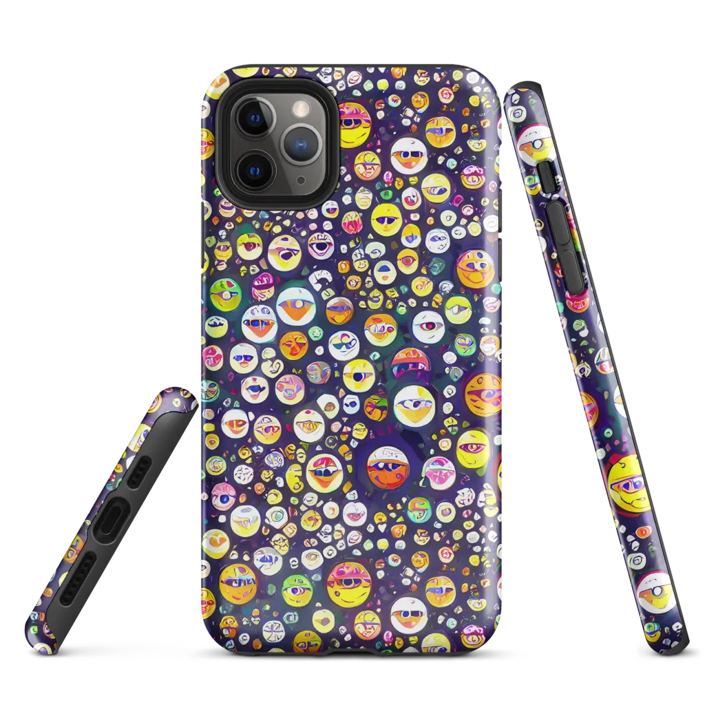 Whimsical Eyescape on Tough Case for iPhone® — Front