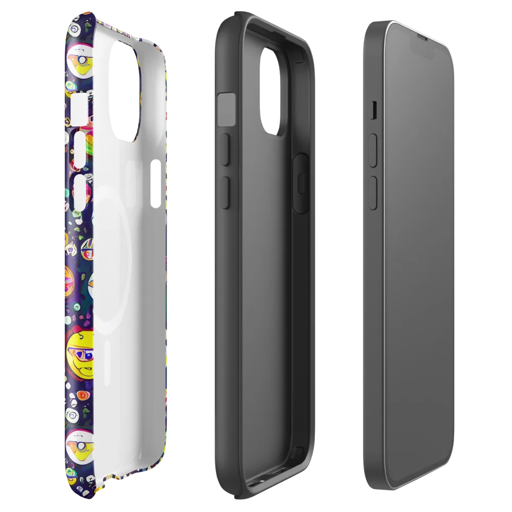 Whimsical Eyescape on MagSafe Tough Case for iPhone® — Front