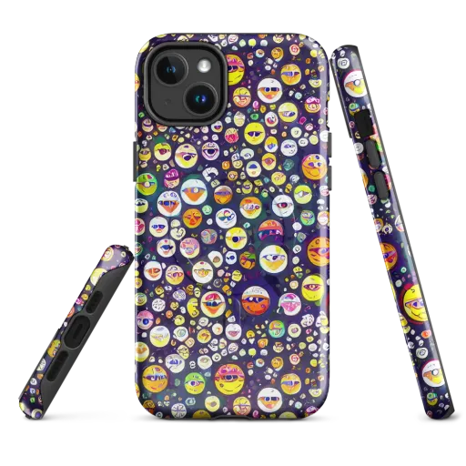 Whimsical Eyescape on a MagSafe Tough Case for iPhone®