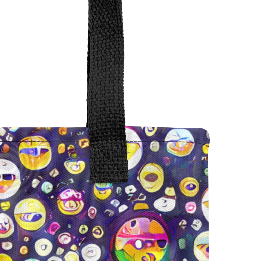 Whimsical Eyescape on Tote Bag — Product details