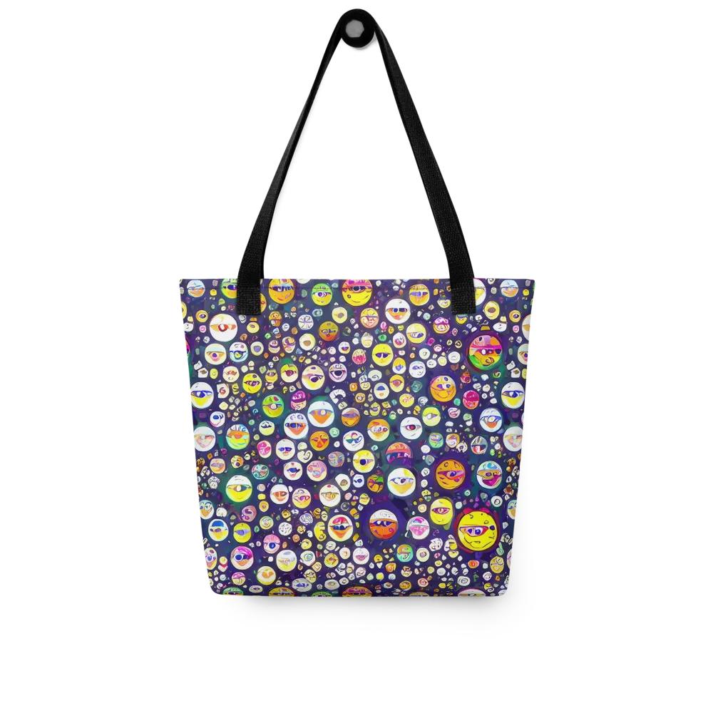 Whimsical Eyescape on Tote Bag — Front