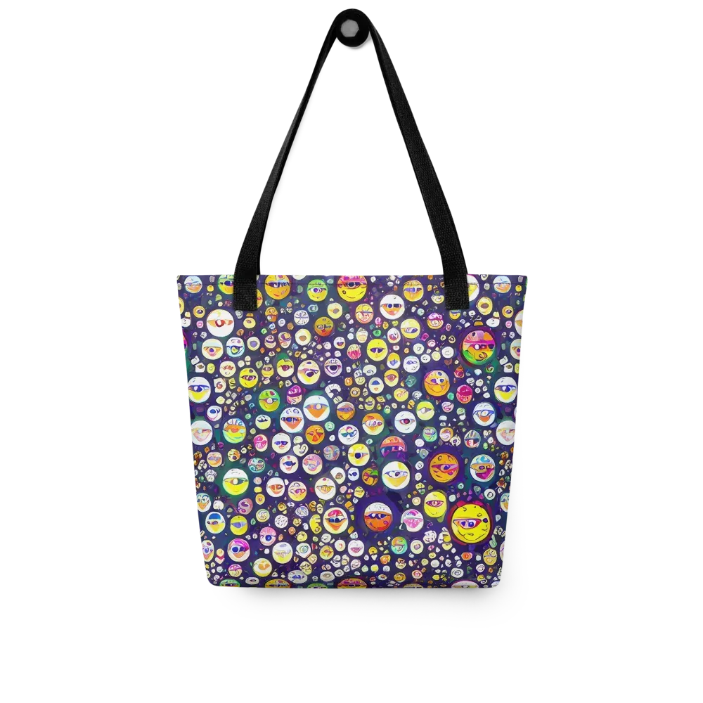 Whimsical Eyescape on Tote Bag — Front
