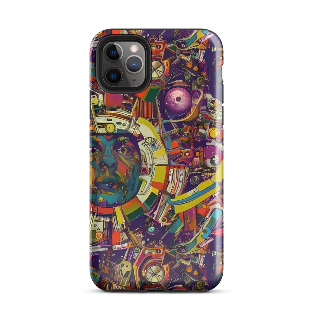 Cosmic Collage on Tough Case for iPhone® — Front