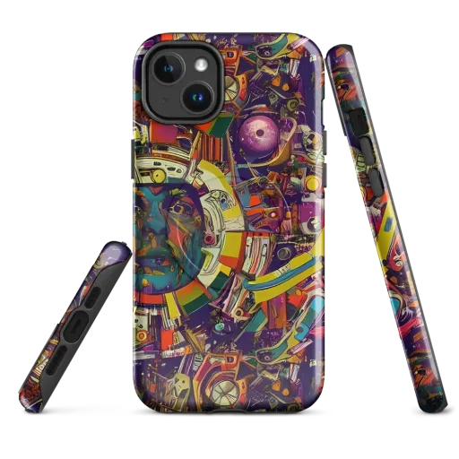 Cosmic Collage on a MagSafe Tough Case for iPhone®