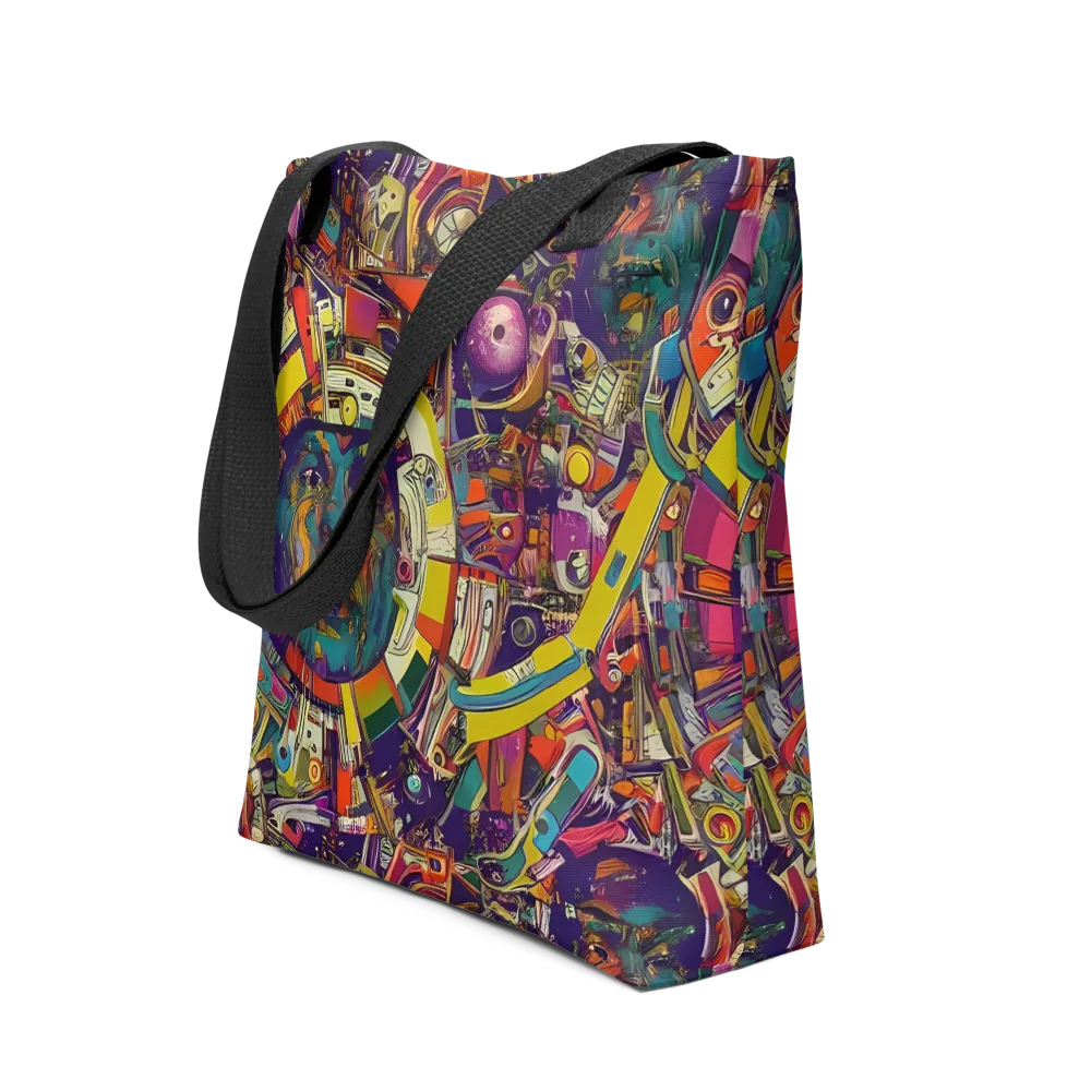 Cosmic Collage on Tote Bag — Front