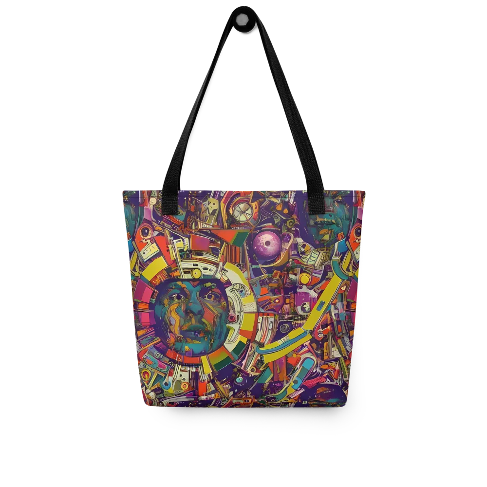Cosmic Collage on Tote Bag — Front