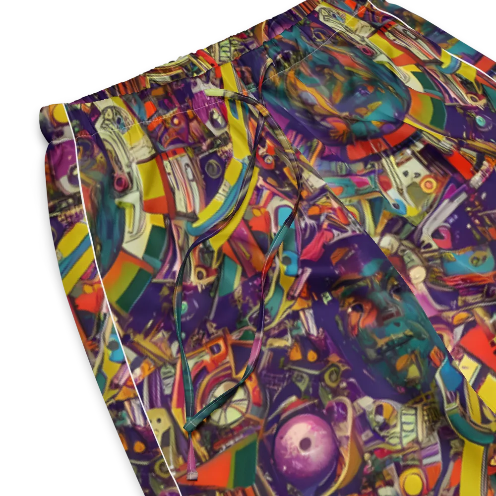 Cosmic Collage on Women's Pajama Pants — Product details