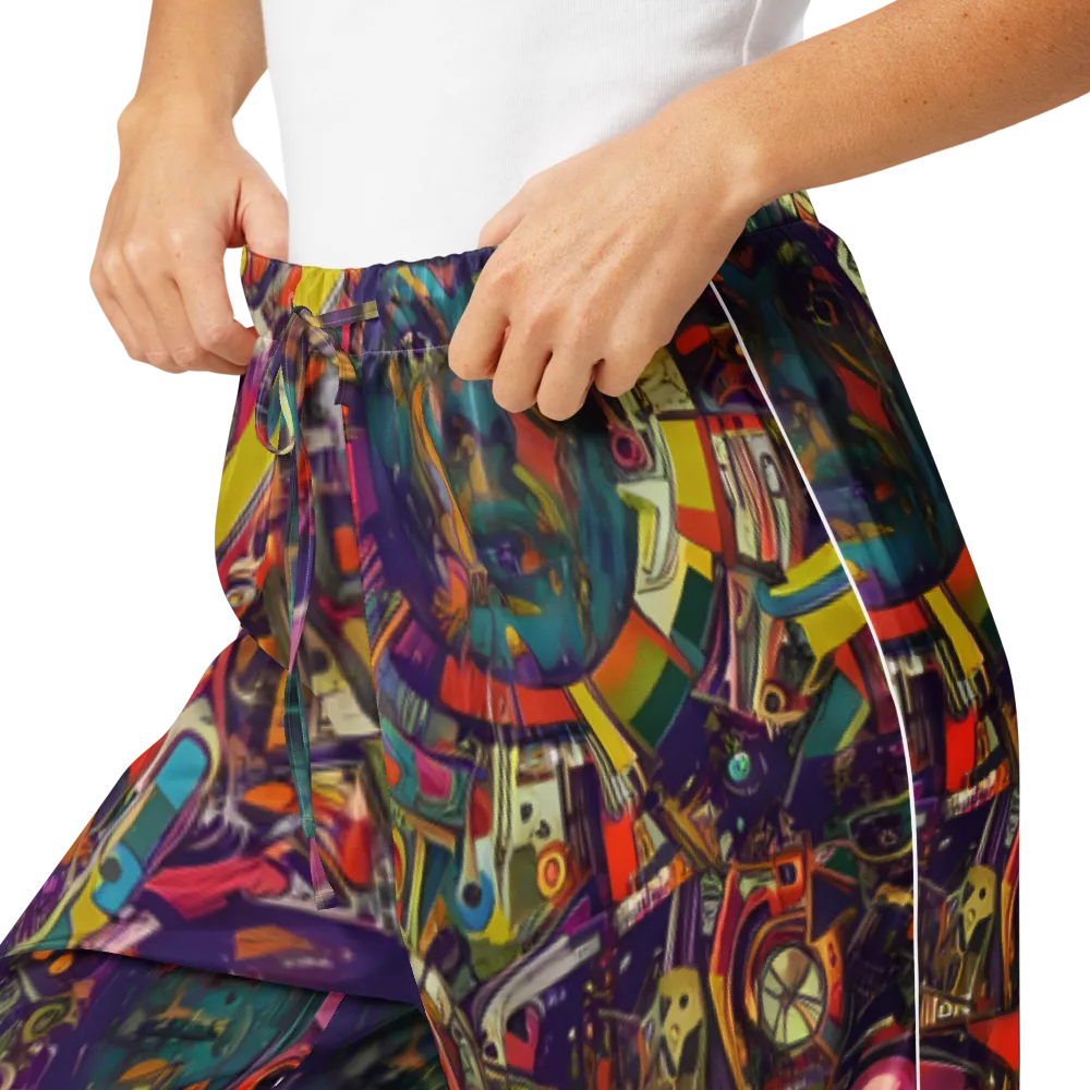 Cosmic Collage on Women's Pajama Pants — Product details
