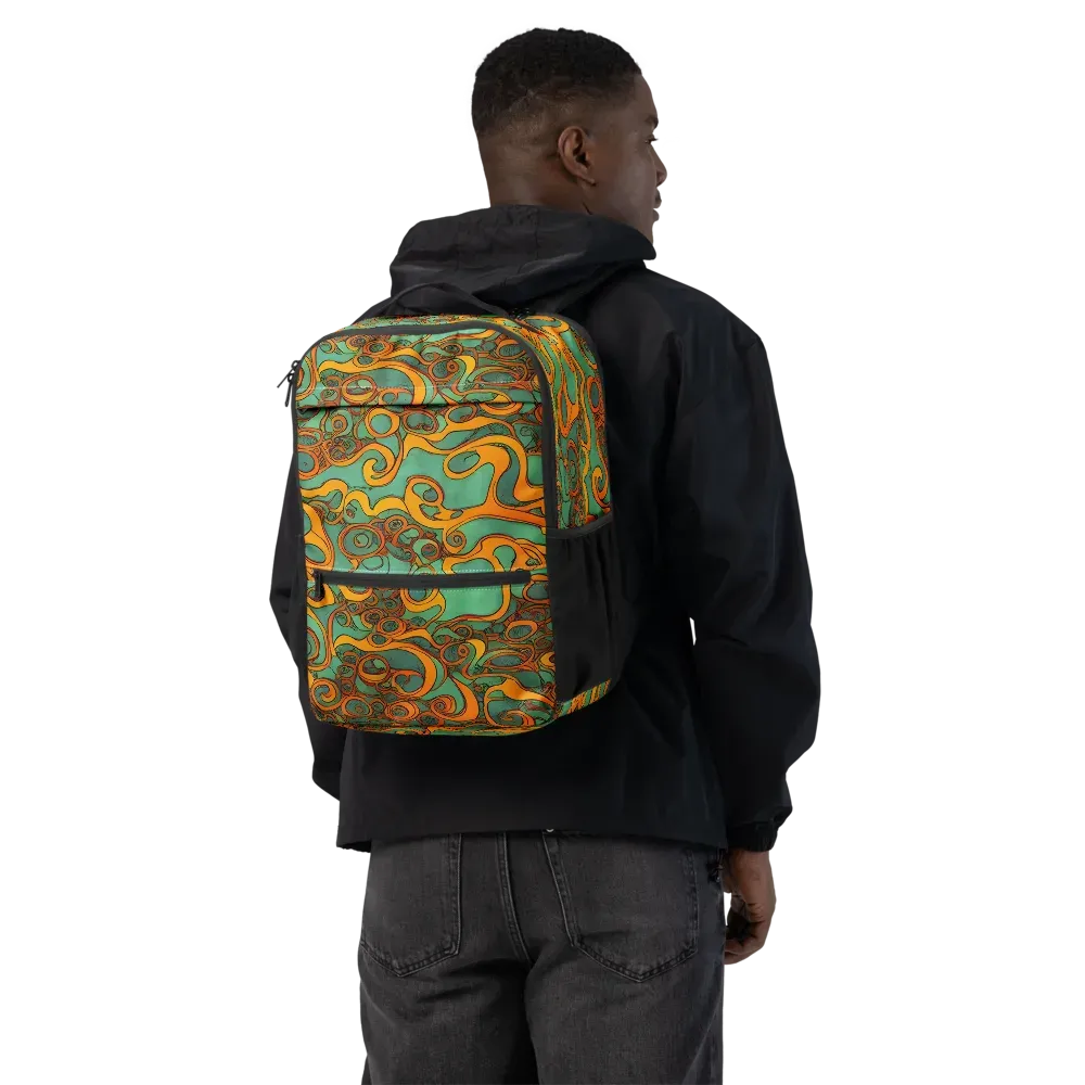 Nebula Nodes on Utility Backpack — Back