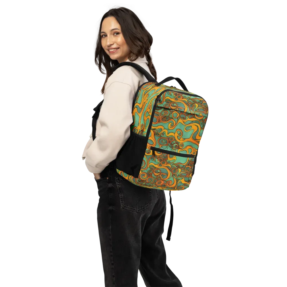 Nebula Nodes on Utility Backpack — Back